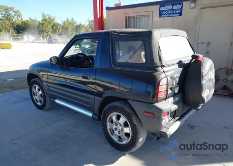 1999 Toyota Rav4 Softtop из США, поврежденный, VIN JT3XP10V4X0018320